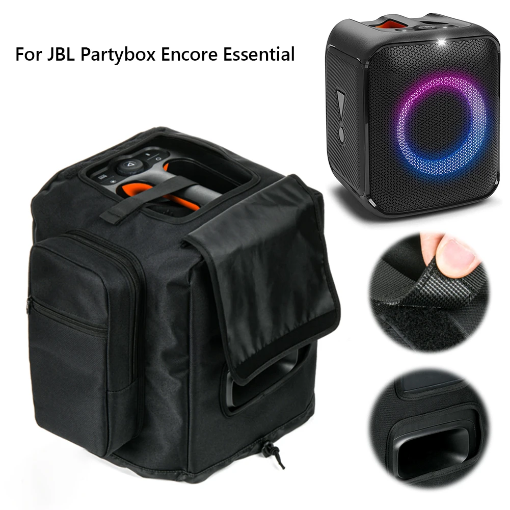 Protective Speaker Cover with Side Mic Bag for JBL PartyBox Encore Essential